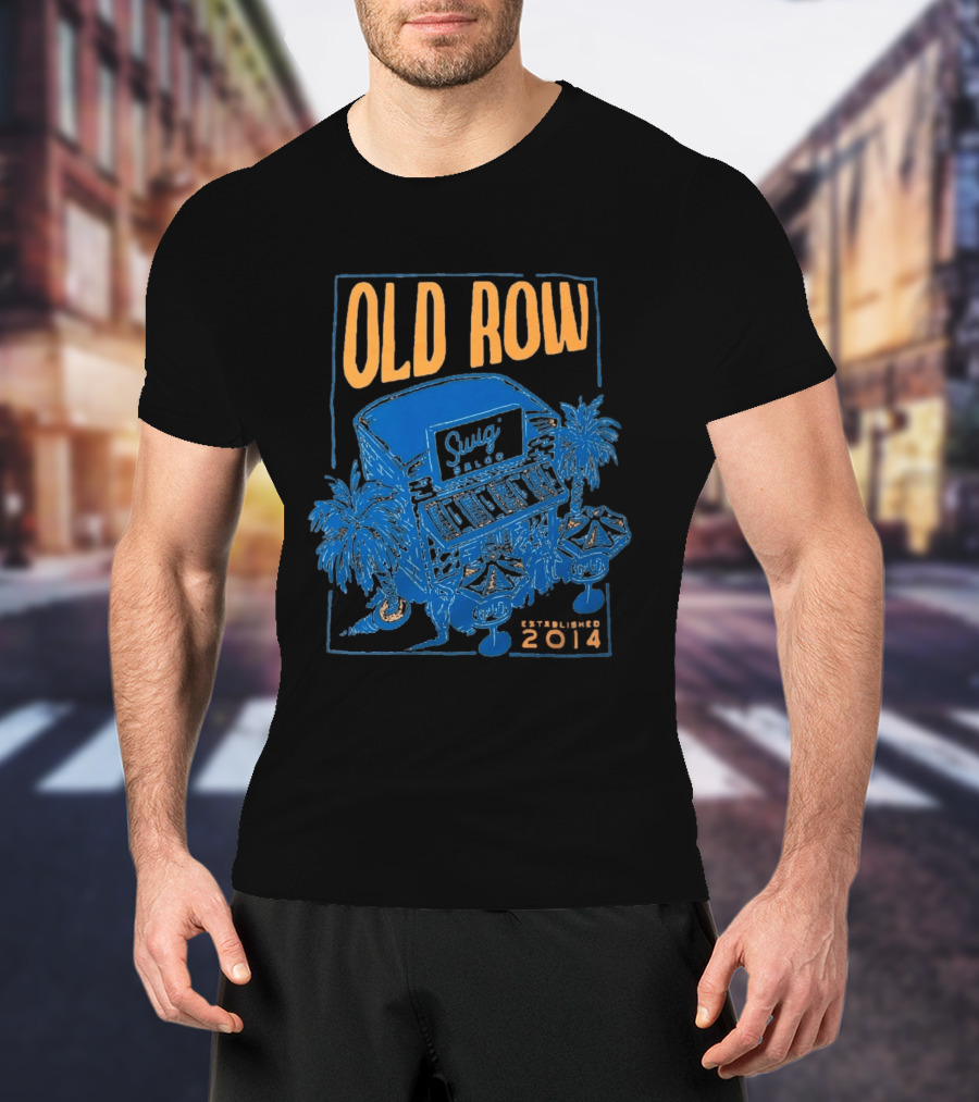 Old Row Swig Tiki Bar Est 2014 T-Shirt