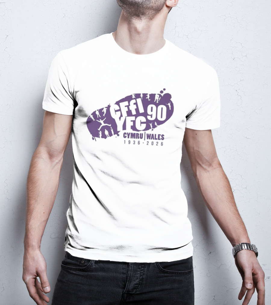 CFFI YFC 90th Anniversary Cymru Wales 1936 2026 T-Shirt