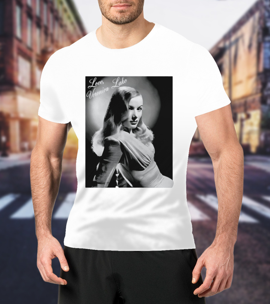 Veronica Lake Vintage Hollywood Glamour T-Shirt