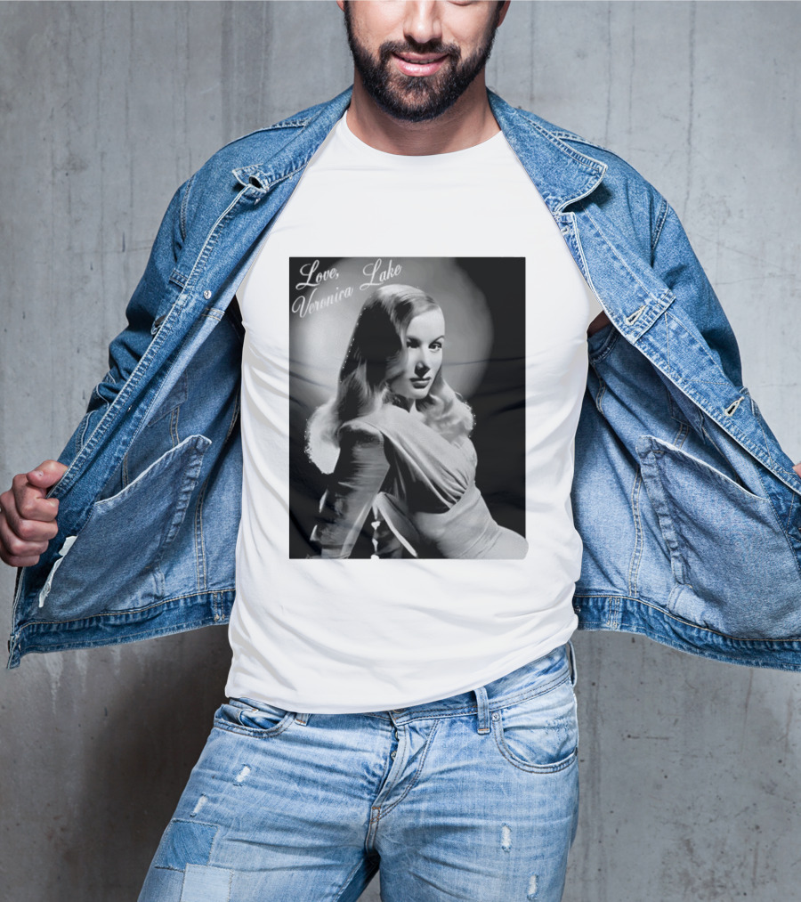 Veronica Lake Vintage Hollywood Glamour T-Shirt