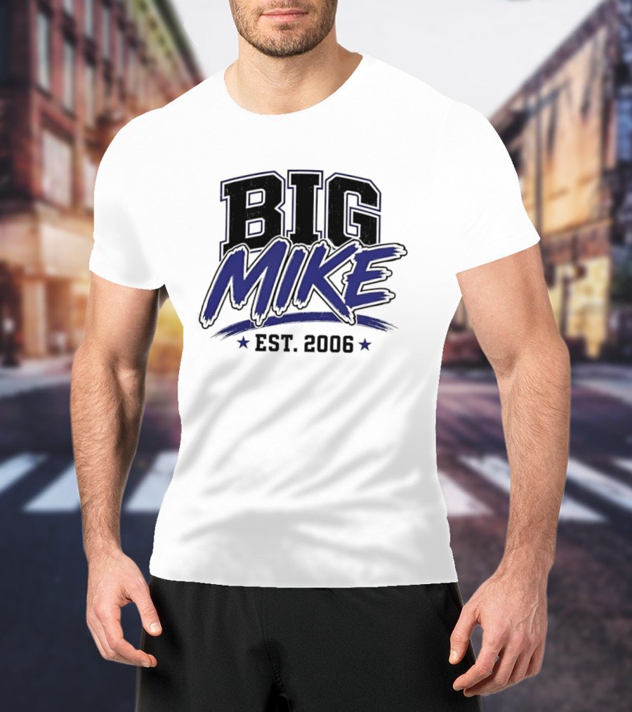 Big Mike Est. 2008 Varsity T-Shirt