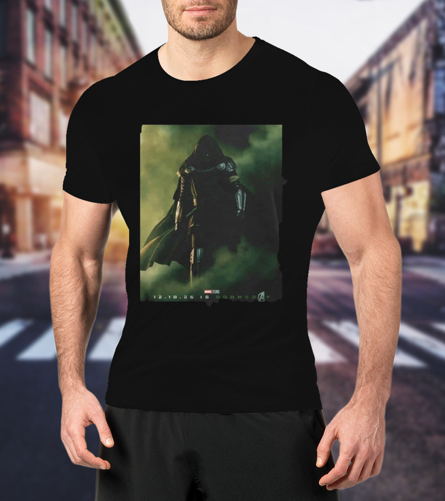 Avengers Doomsday Marvel Studios Dr Doom In Theaters December 18 2026 T-Shirt