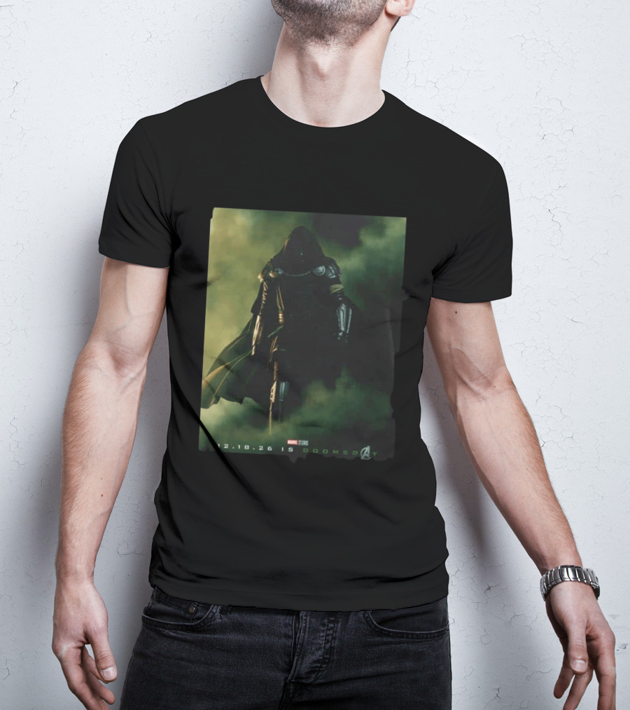 Avengers Doomsday Marvel Studios Dr Doom In Theaters December 18 2026 T-Shirt
