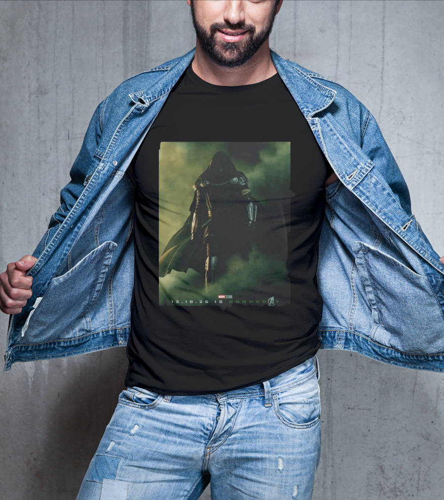 Avengers Doomsday Marvel Studios Dr Doom In Theaters December 18 2026 T-Shirt