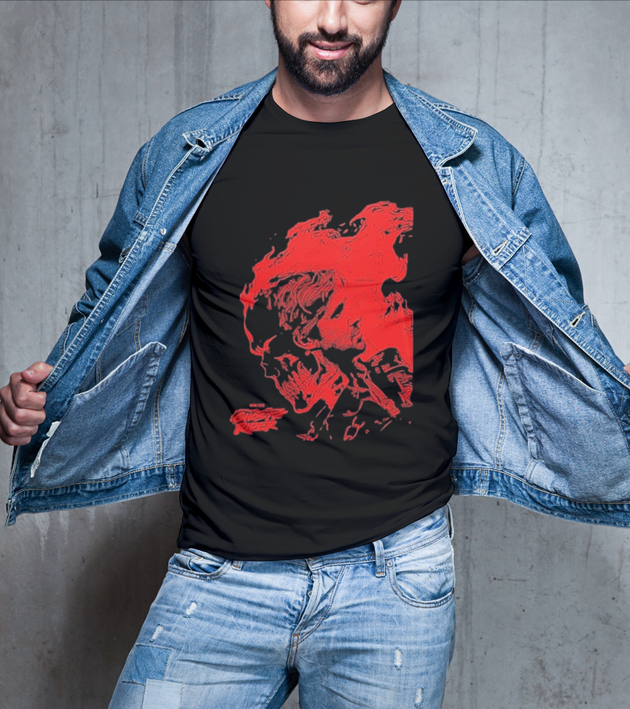 Ryan Gosling Marvel Studios Ghost Rider 2028 Movie Skeleton Flame T-Shirt