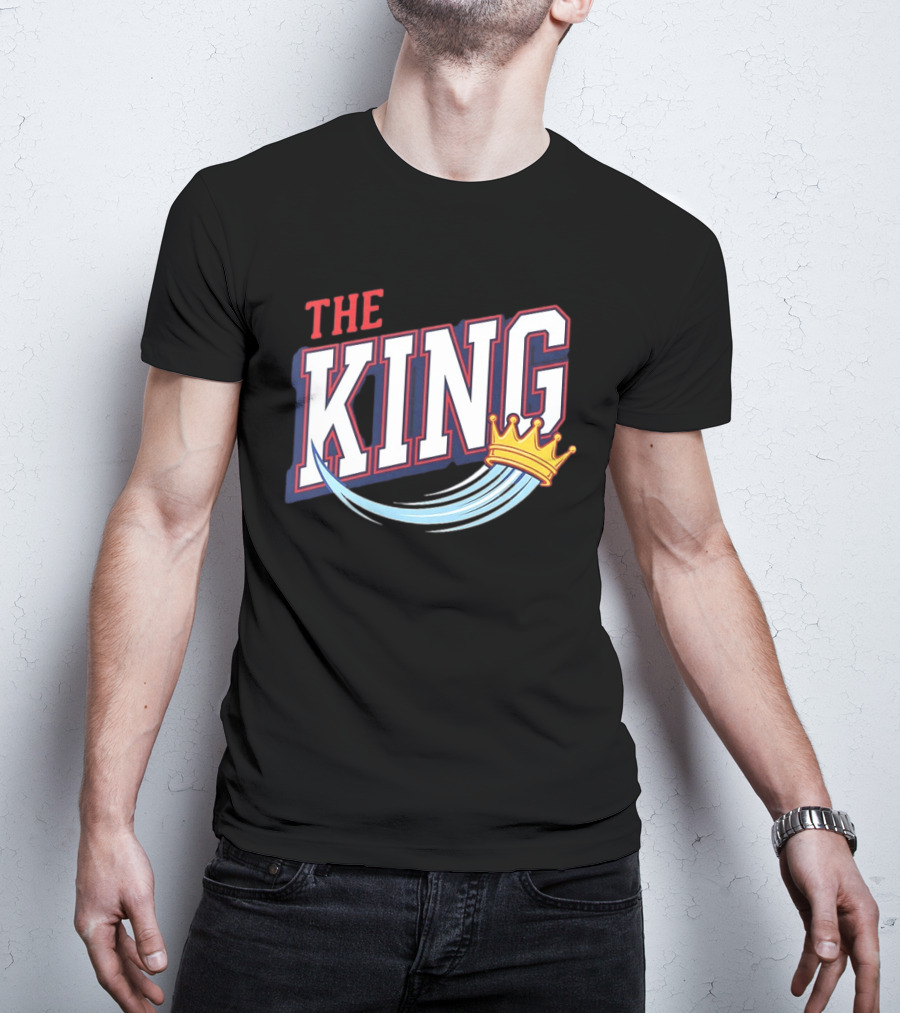 THE KING LeBron James Philadelphia 76ers NBA 2026 T-Shirt