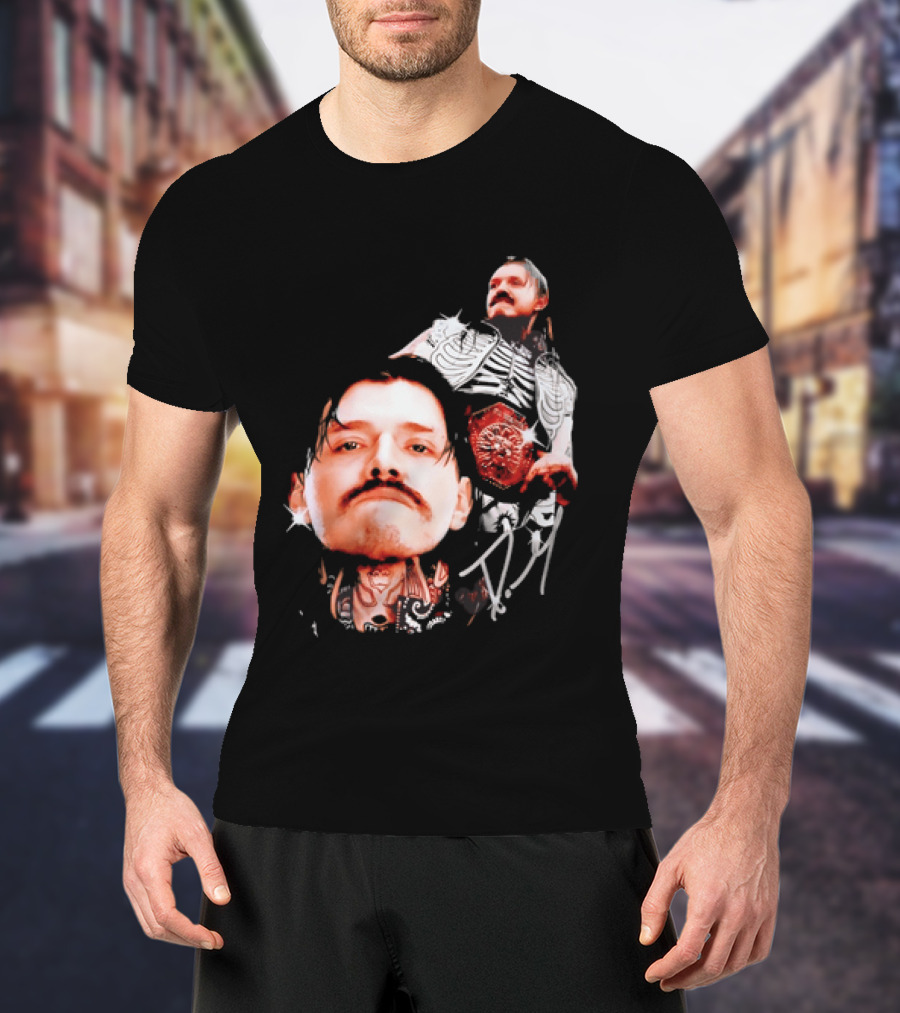 Dominik Mysterio Autographed WWE Superstar Legacy T-Shirt