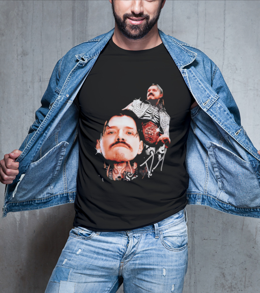 Dominik Mysterio Autographed WWE Superstar Legacy T-Shirt