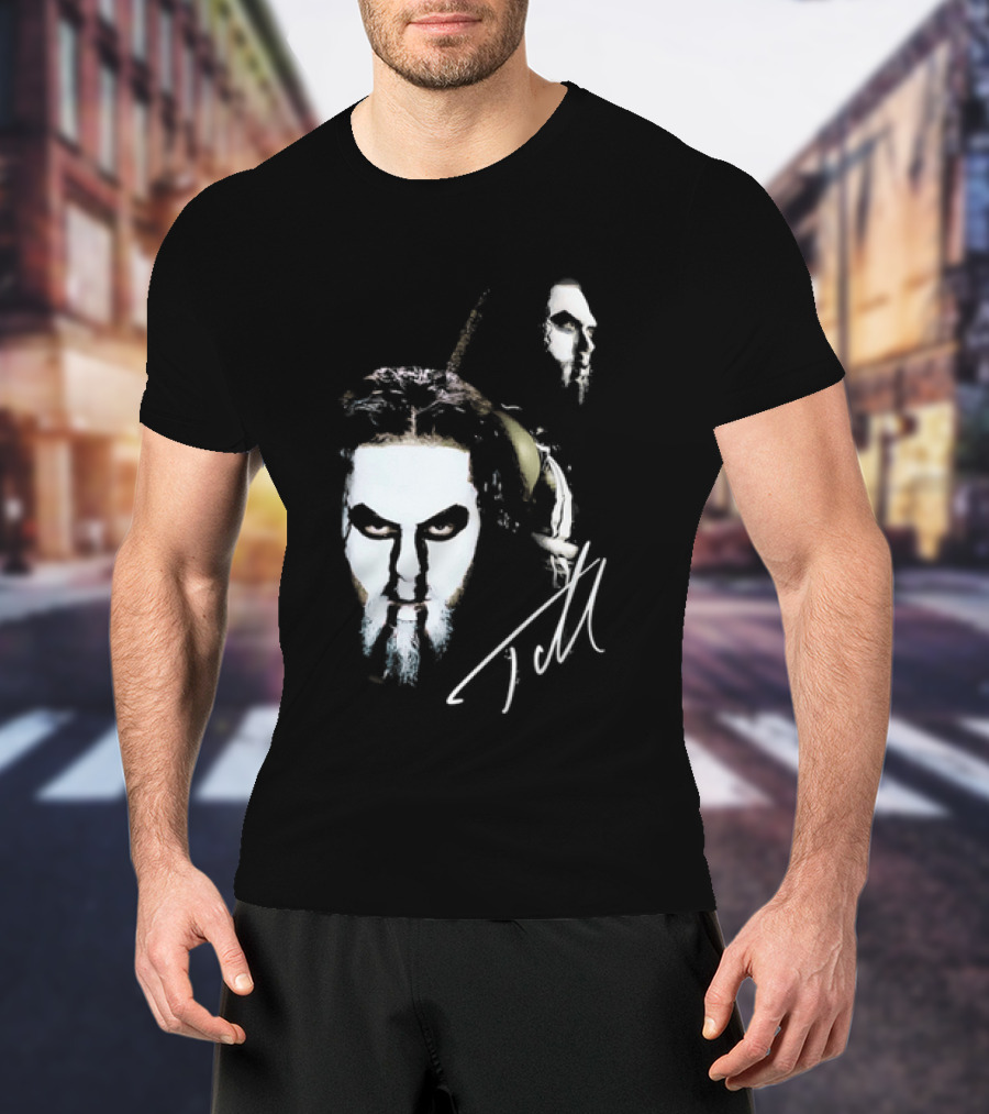 Luchasaurus Mask Illustration AEW Jell Signature T-Shirt