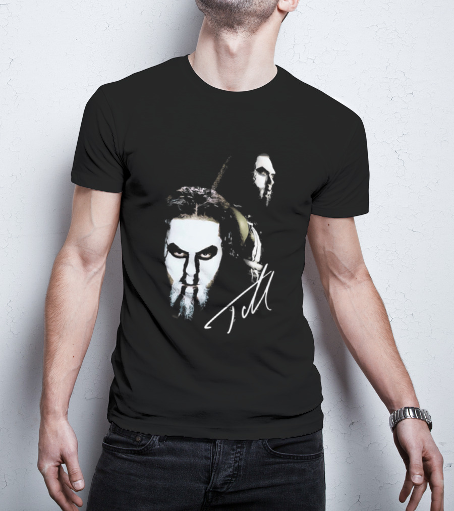 Luchasaurus Mask Illustration AEW Jell Signature T-Shirt