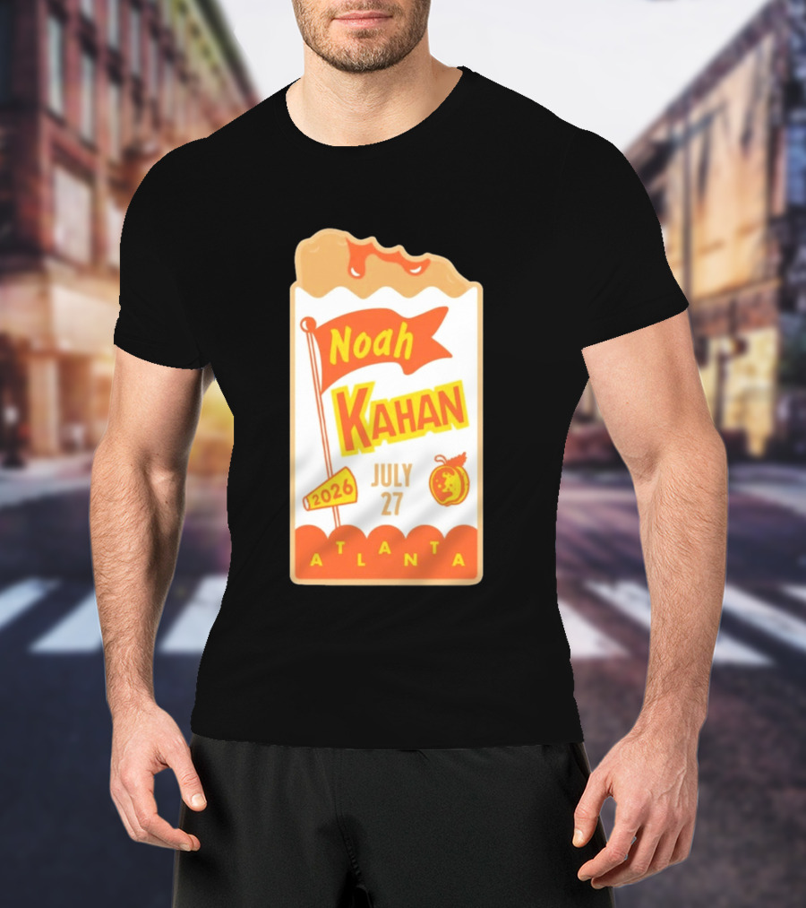 Noah Kahan Atlanta July 27 2026 Event T-Shirt