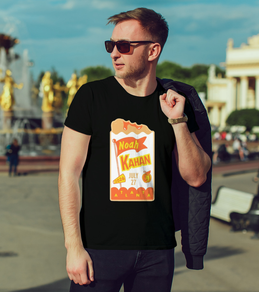 Noah Kahan Atlanta July 27 2026 Event T-Shirt