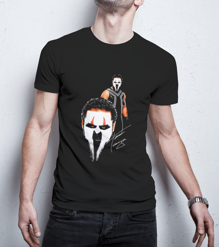 Tama Tonga Face Paint Mask Wrestler Signature T-Shirt