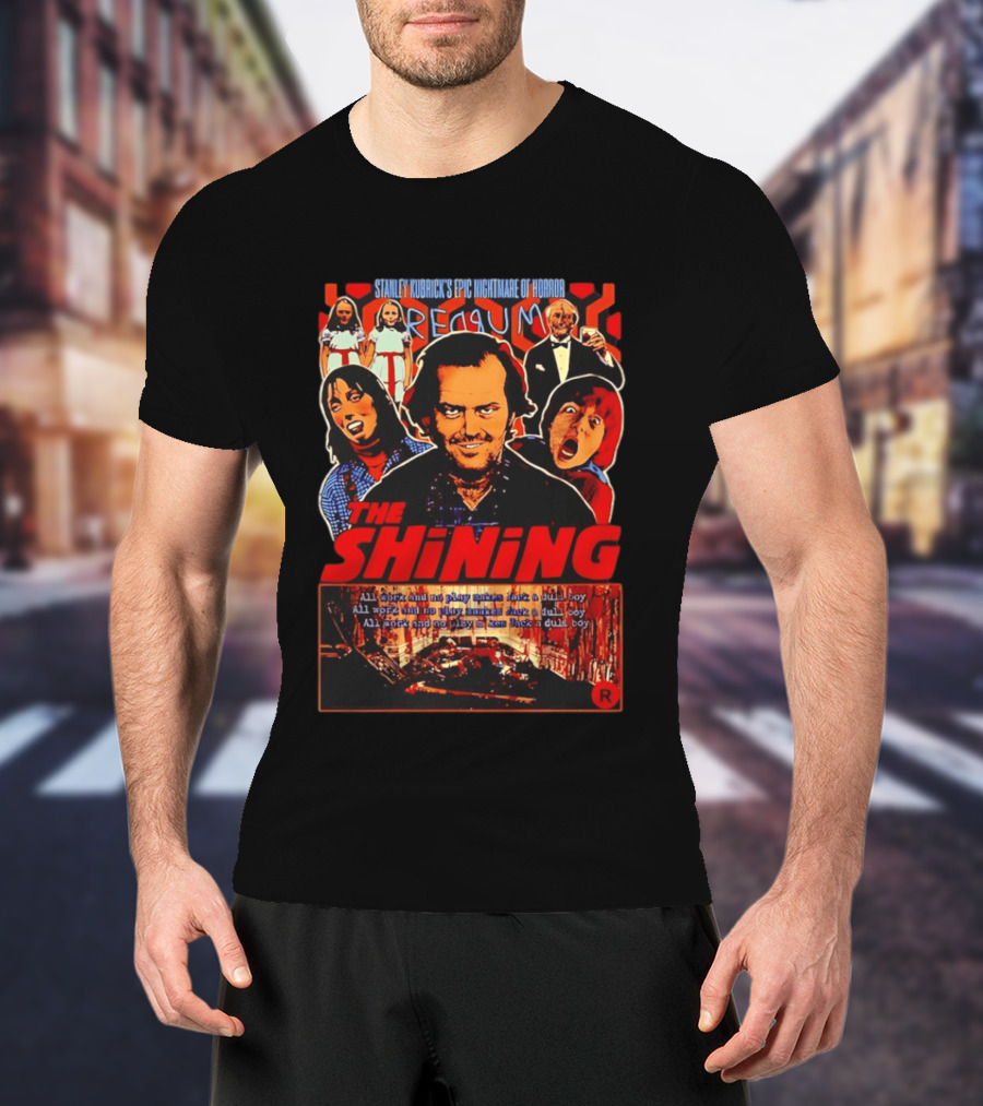 The Shining Stanley Kubrick Epic Nightmare Of Horror REDRUM T-Shirt
