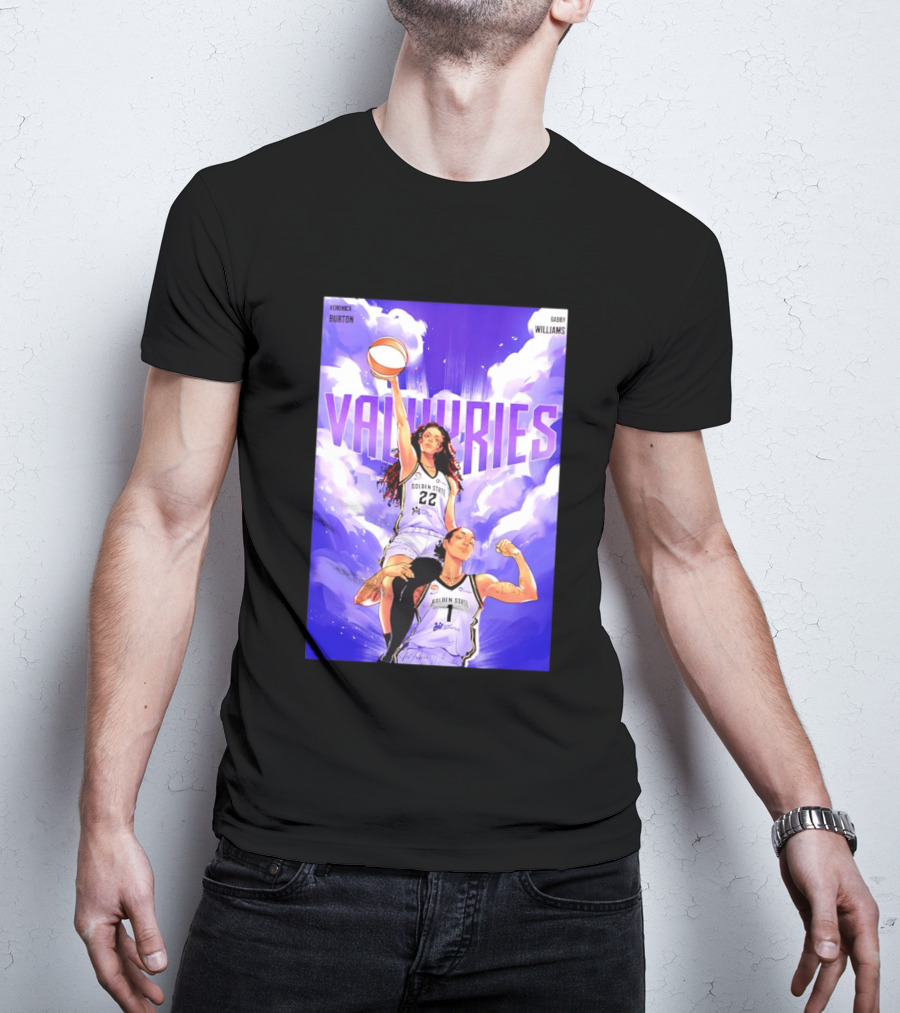 Veronica Burton Gabby Williams Golden State Valkyries Basketball Future T-Shirt