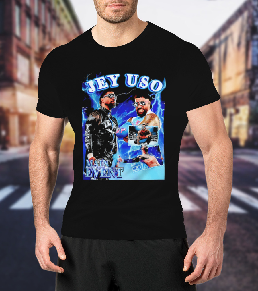 Jey Uso Main Event Yeet Energy Wrestling Highlights T-Shirt