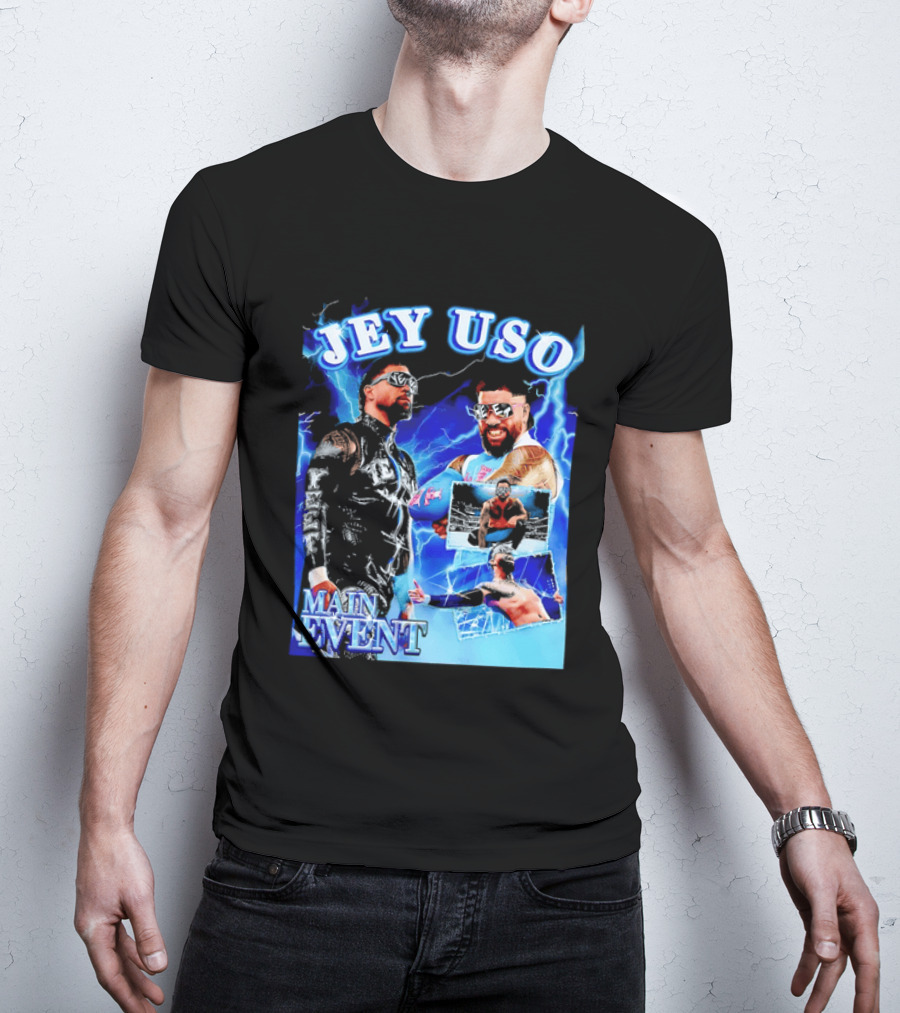 Jey Uso Main Event Yeet Energy Wrestling Highlights T-Shirt