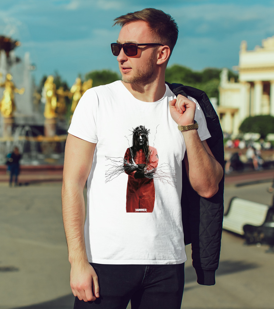 Hammer Joey Jordison Slipknot Red Jumpsuit Roots T-Shirt
