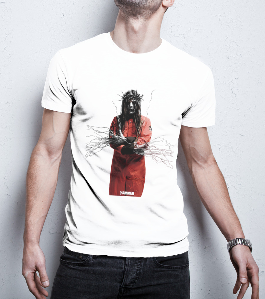 Hammer Joey Jordison Slipknot Red Jumpsuit Roots T-Shirt