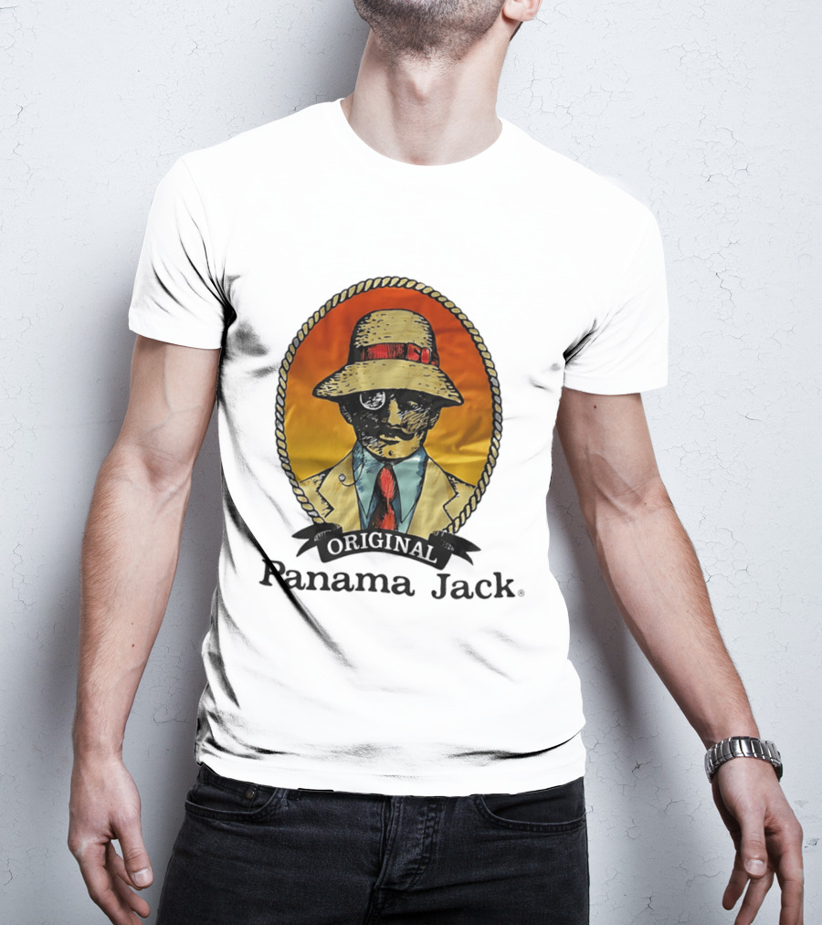 Original Panama Jack Man With Hat And Monocle T-Shirt