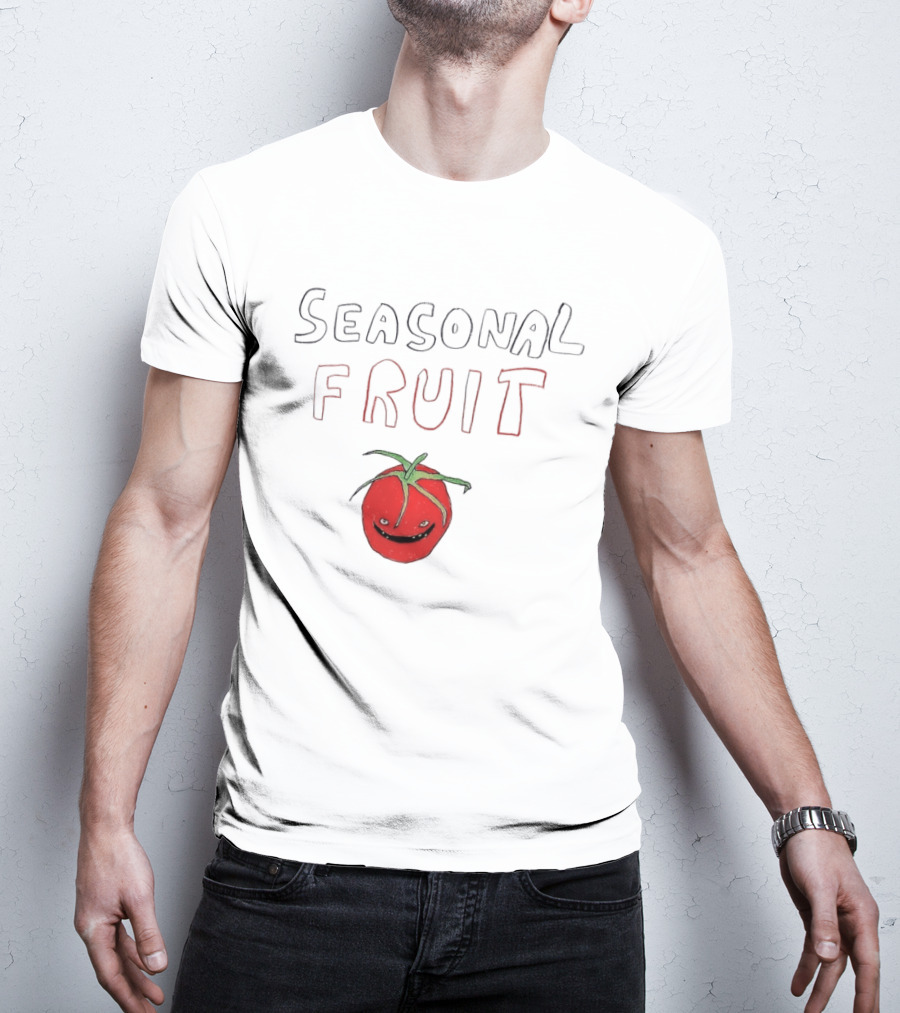 Seasonal Fruit Tomato With Painted Face T-Shirt