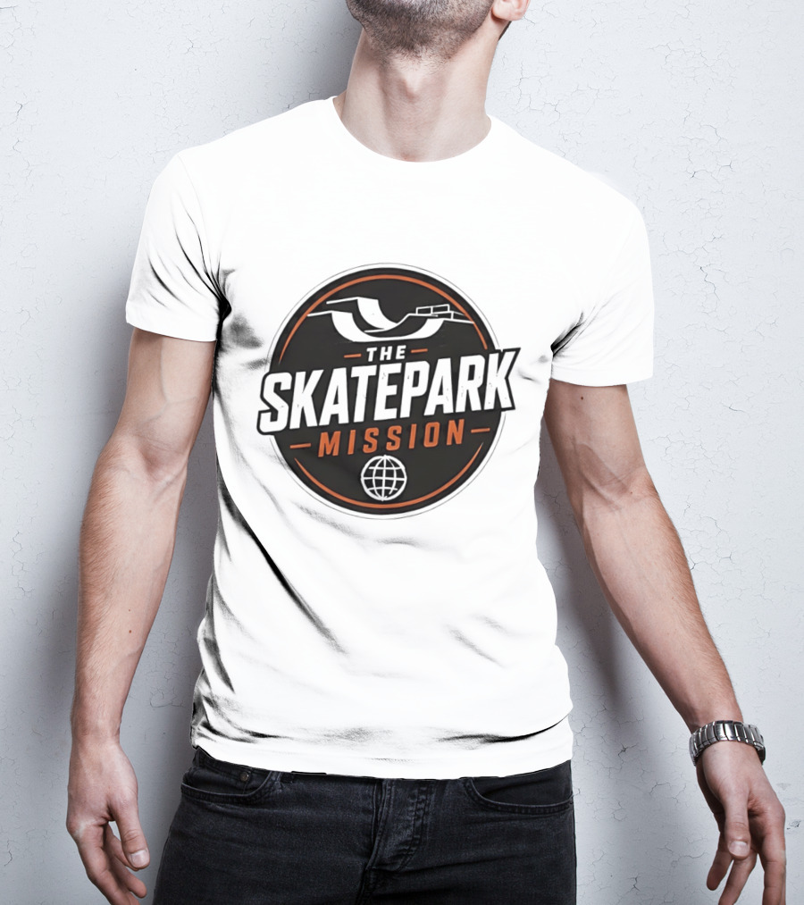 The Skatepark Mission Adventure With Ramp And Globe T-Shirt