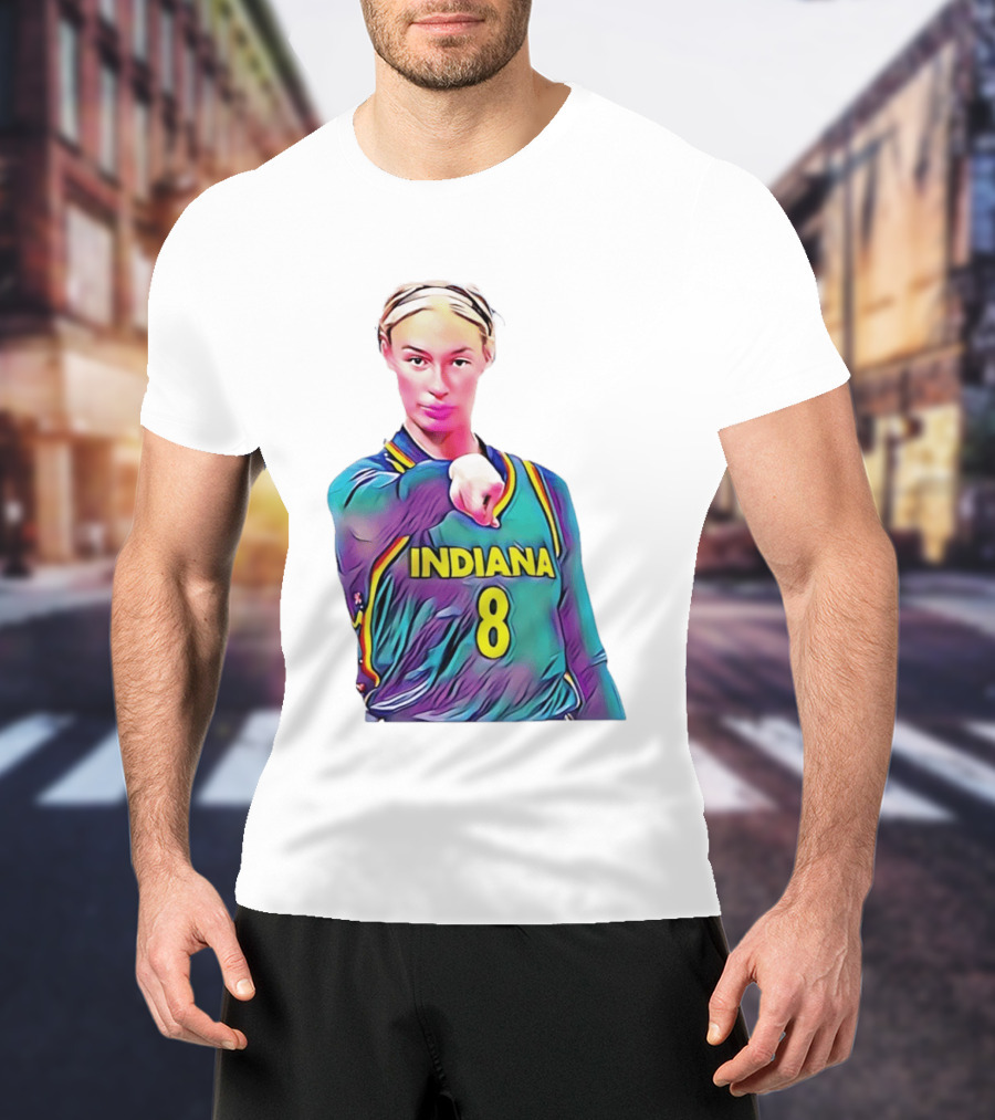 Sophie Cunningham Indiana Number 8 Indiana Fever Basketball Meme T-Shirt