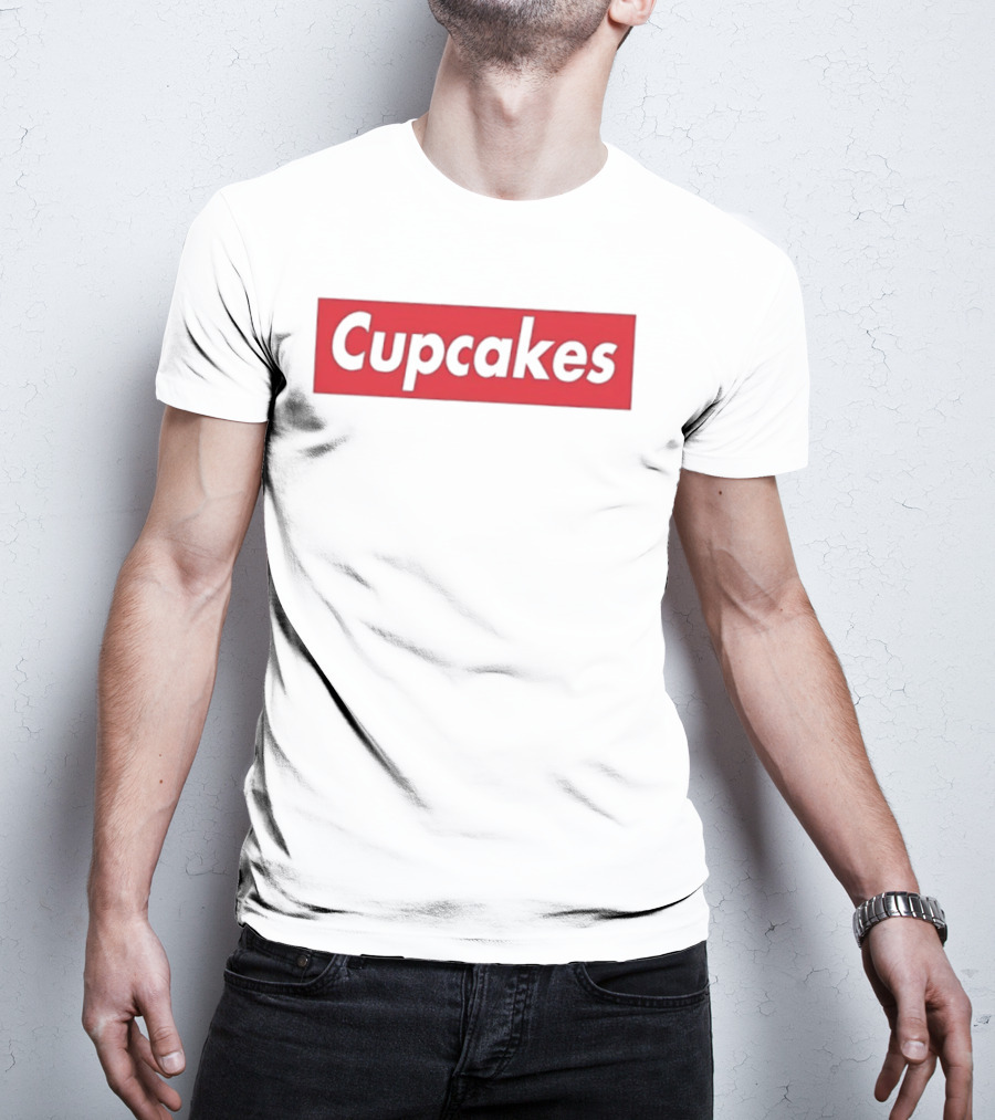 Treat Yourself To Delicious Cupcakes Red Box T-Shirt