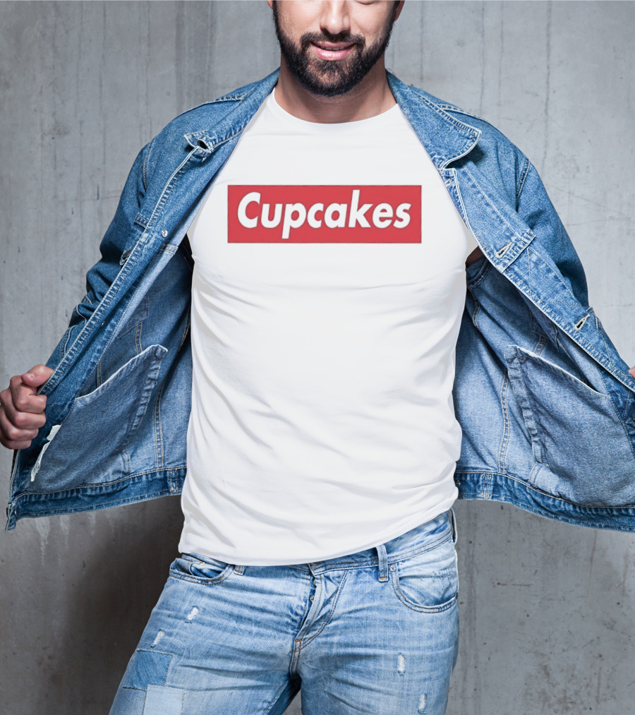 Treat Yourself To Delicious Cupcakes Red Box T-Shirt
