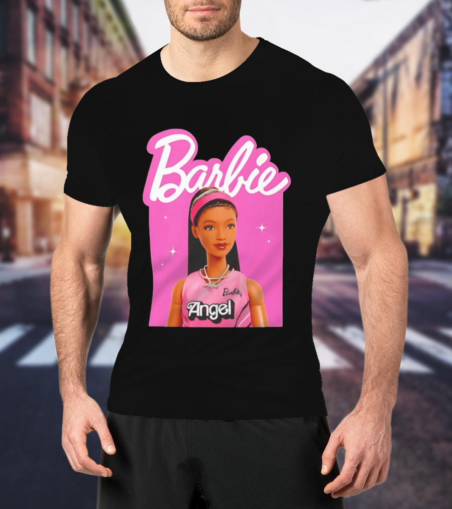 Barbie Angel Reese Atlanta Dream Basketball WNBA 2026 T-Shirt