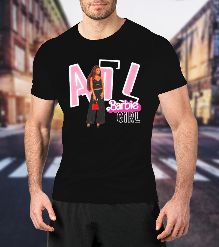Barbie Girl ATL Angel Reese Atlanta Dream Basketball WNBA 2026 T-Shirt