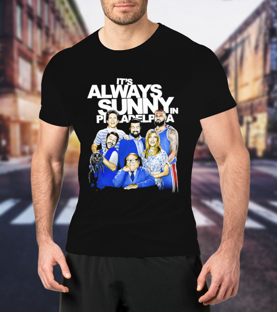 It's Always Sunny In Philadelphia Lebron James Kitten Mittens T-Shirt