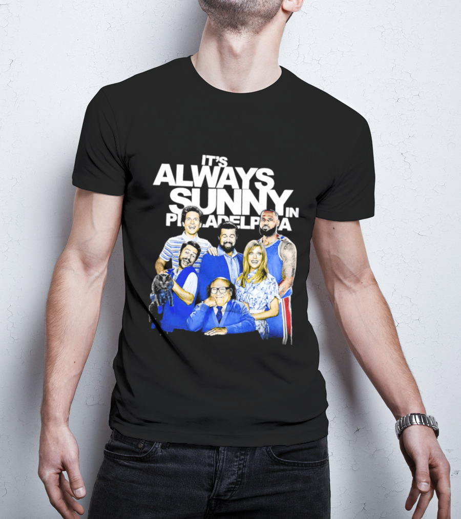 It's Always Sunny In Philadelphia Lebron James Kitten Mittens T-Shirt