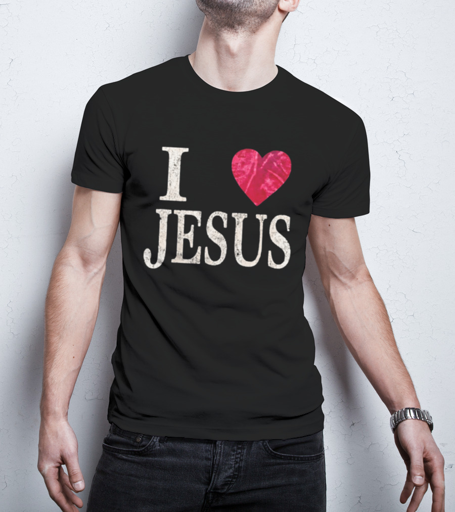 Jessie Bates III I Heart Jesus T-Shirt