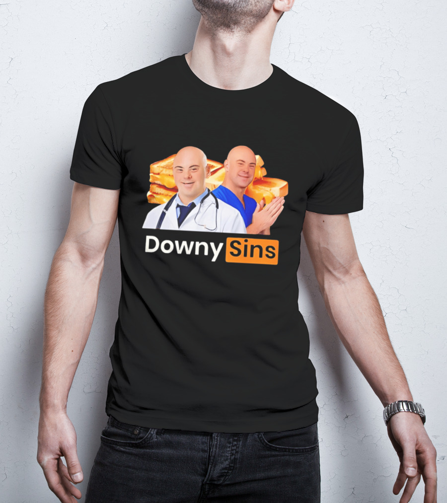 DownySins Meme Parody With Toast T-Shirt