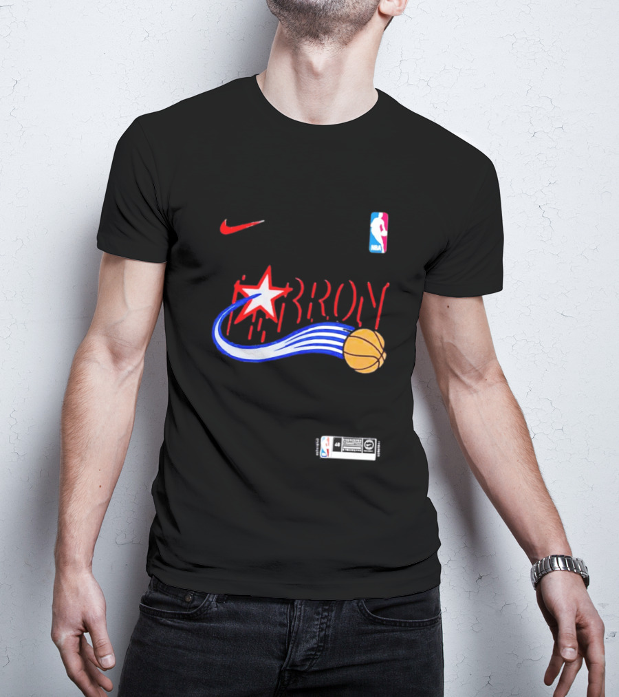Nike NBA LeBron Star Basketball Graphic Philadelphia 76ers T-Shirt