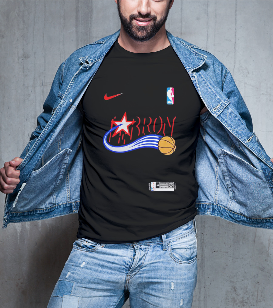 Nike NBA LeBron Star Basketball Graphic Philadelphia 76ers T-Shirt