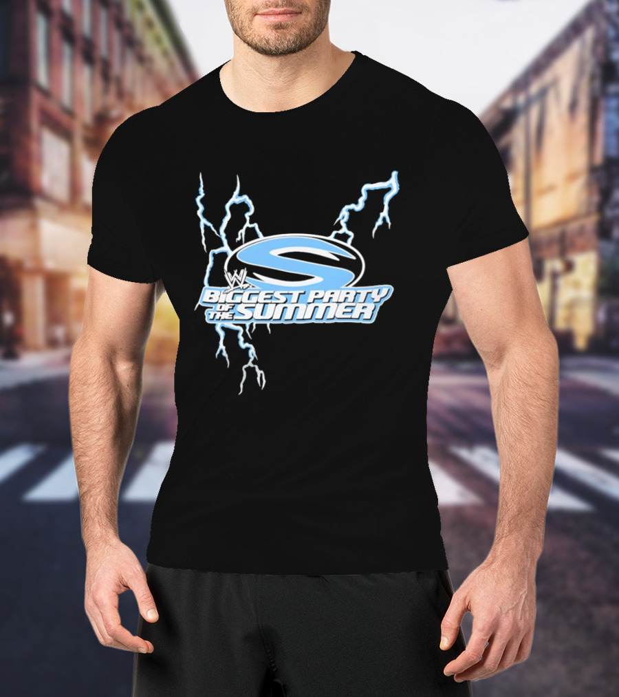 SummerSlam WWE Biggest Party Of The Summer 2026 Lightning Edition T-Shirt
