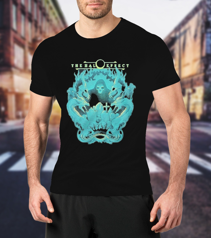 The Halo Effect Dragons Skull Fantasy T-Shirt