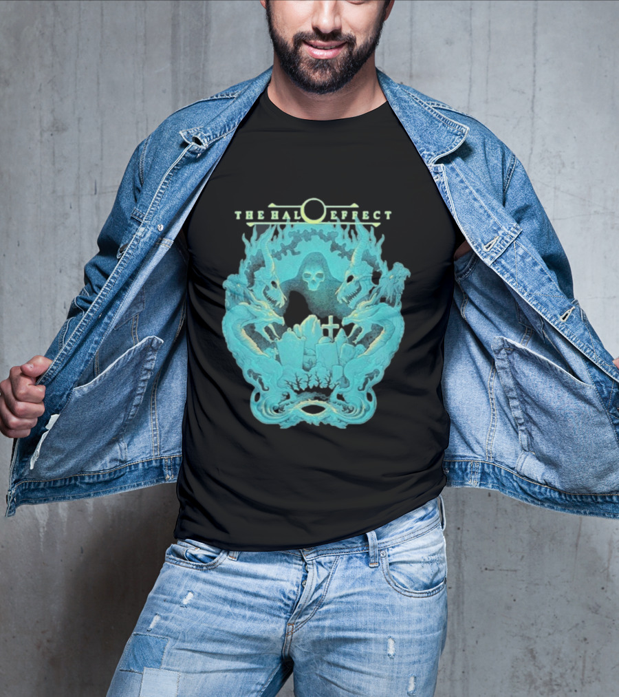 The Halo Effect Dragons Skull Fantasy T-Shirt