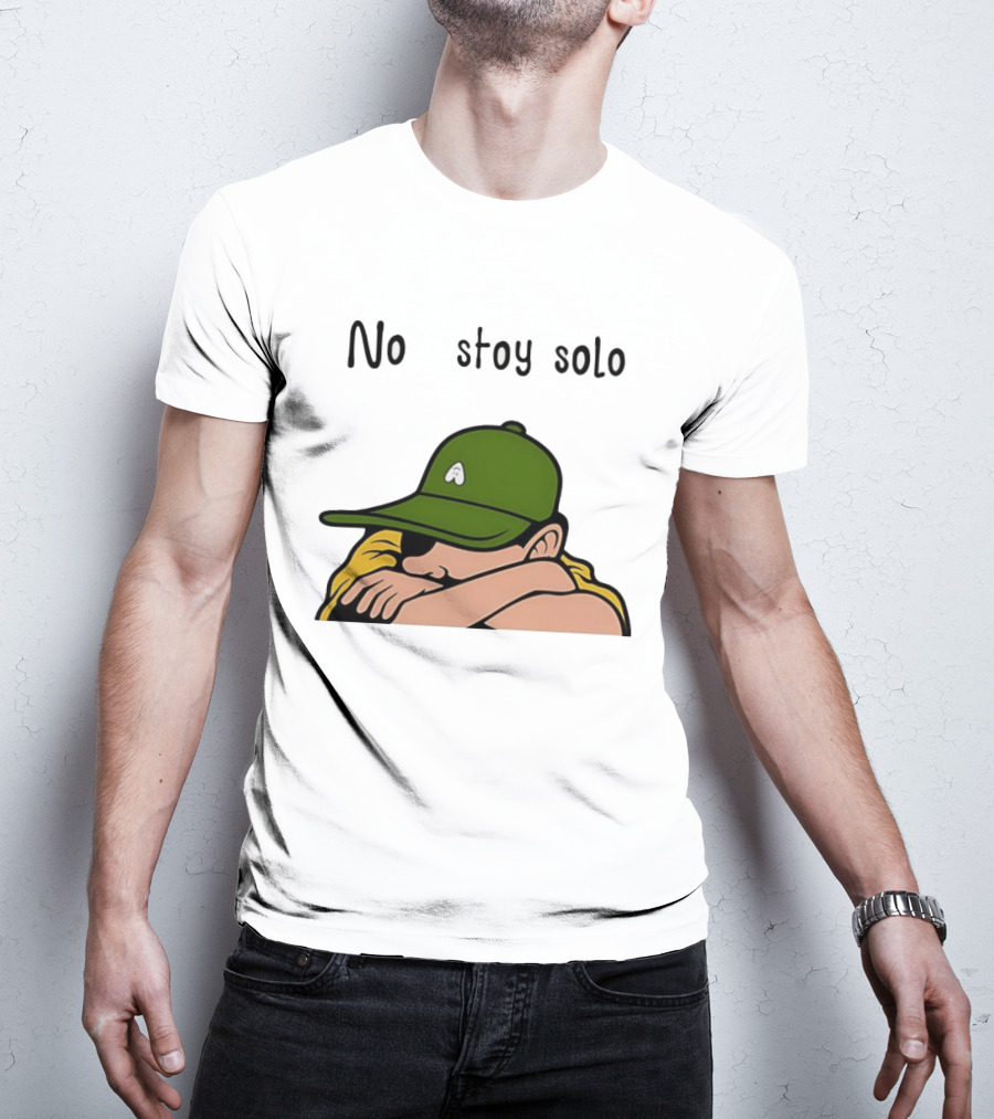 No Estoy Solo Anime Boy In Green Hat And Yellow T-Shirt