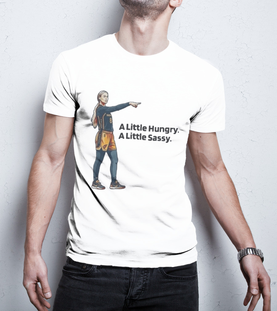 Sophie Cunningham A Little Hungry A Little Sassy Basketball T-Shirt