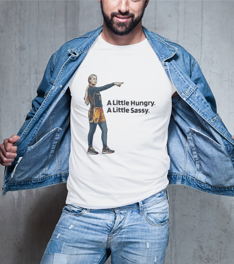 Sophie Cunningham A Little Hungry A Little Sassy Basketball T-Shirt
