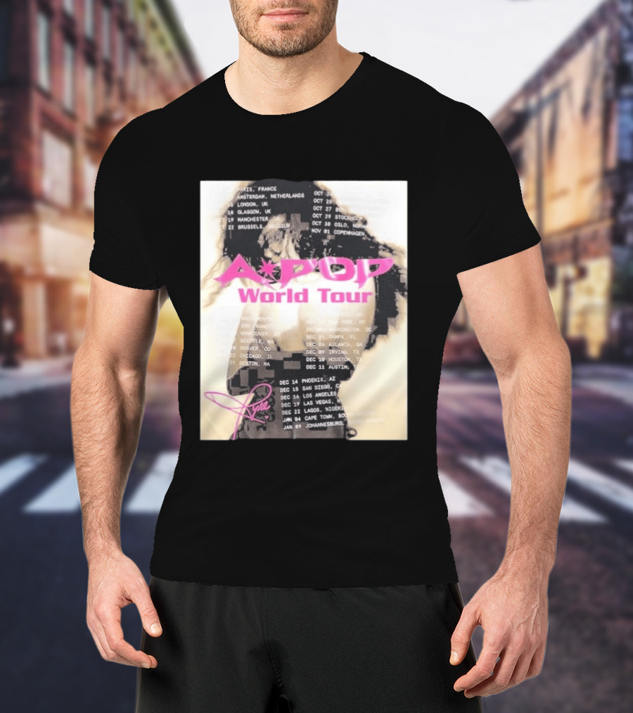 Tyla A Pop World Tour 2026 Paris Amsterdam London Dates And Signature T-Shirt