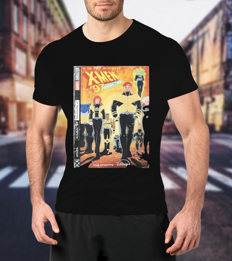 X Men 97 Season 2 X Corp Costumes Polaris Marvel Animation Disney Plus T-Shirt