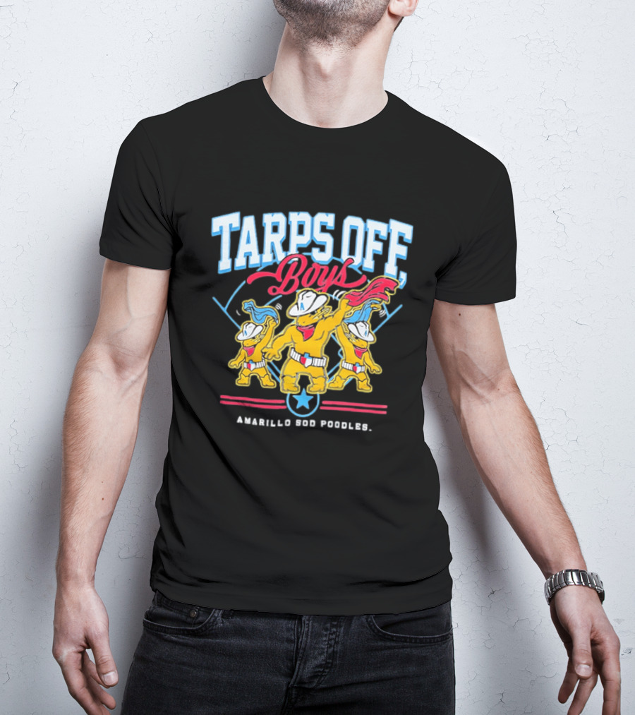 Tarps Off Boys Amarillo Sod Poodles Sports T-Shirt