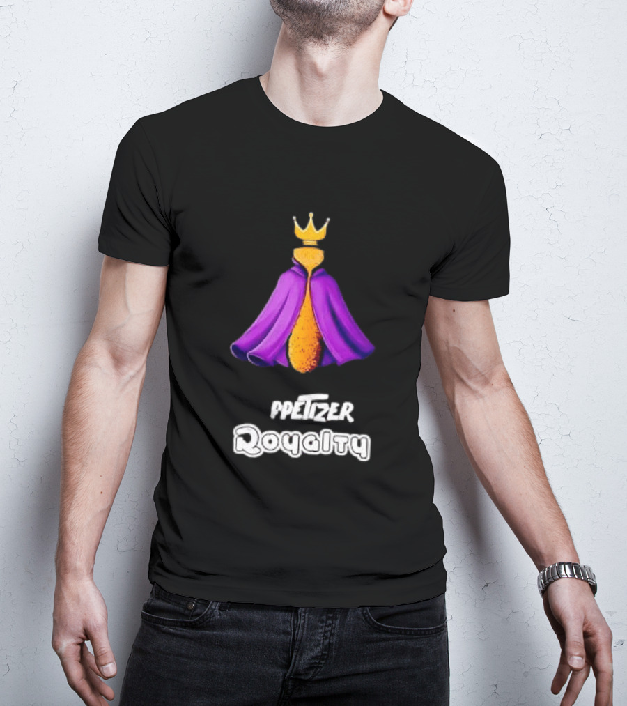 Crowned Nugget Appetizer Royalty Kingscape T-Shirt