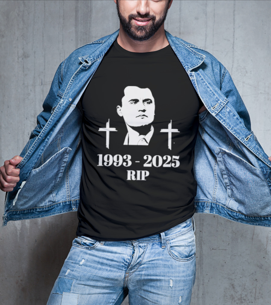 Charlie Kirk Rip 1993 2025 Memorial T-Shirt