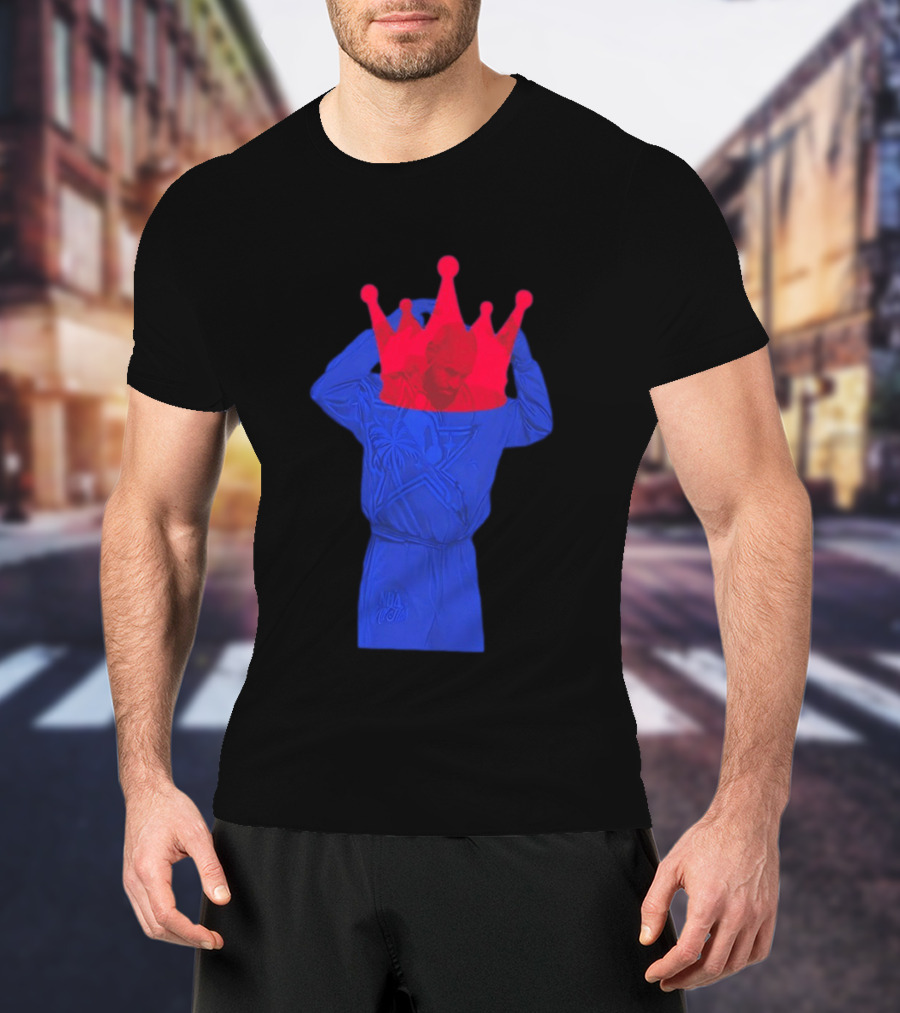 LeBron James NBA Finals 76ers King And Crown T-Shirt
