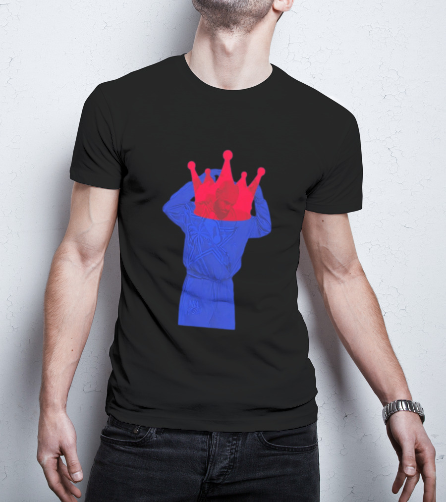 LeBron James NBA Finals 76ers King And Crown T-Shirt